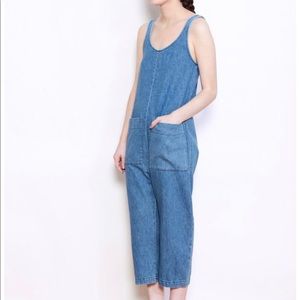 Ilana Kohn Denim Jumpsuit with pockets size M
